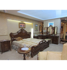 Кровать 180*200 БАРОККО 287 (орех)